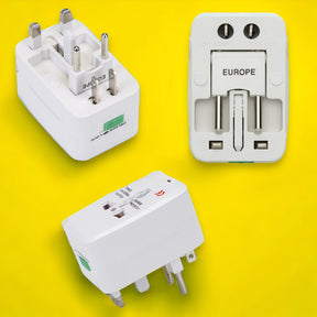 Adaptador Tomada Universal Internacional + 150 Países COMPRE 1 LEVE 2