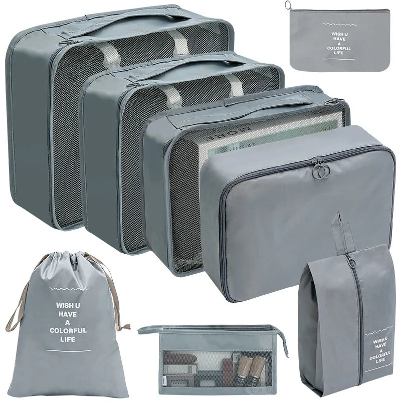 Conjunto Organizador de Bagagens TravelTidy Set - 7 Peças